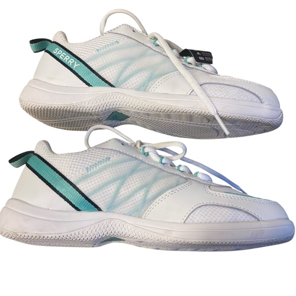 Sperry Top-Sider Women's Harbormaster 2.0 White Sneakers Size 7 Athletic Walking - Picture 9 of 12